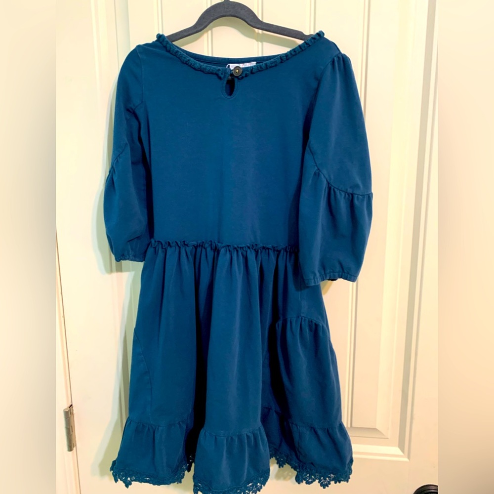 Matilda Jane blue keyhole dress size 10